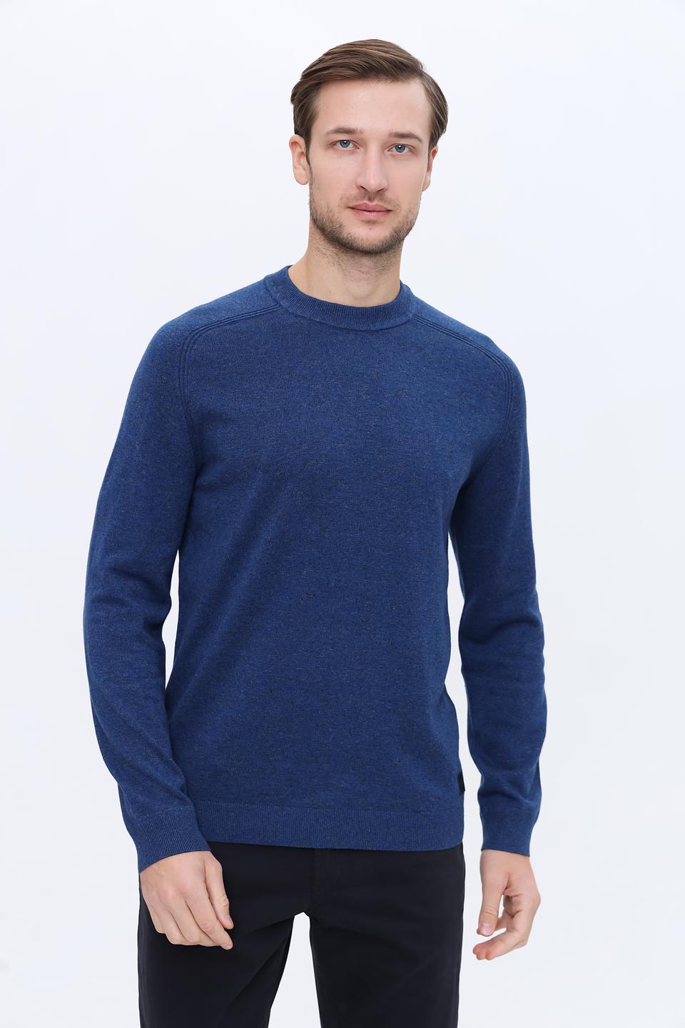 Джемпер Tom Tailor синий меланж