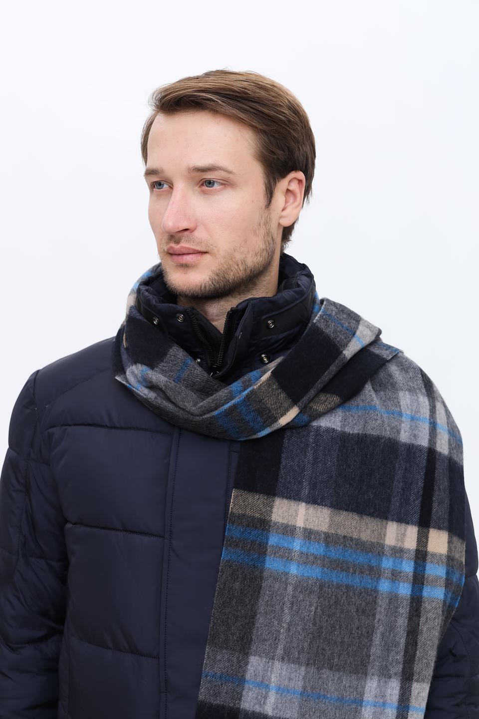 Шарф Bugatti ACC в клетку