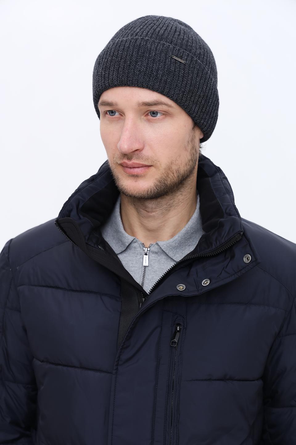 Шапка Marhatter мужская серая