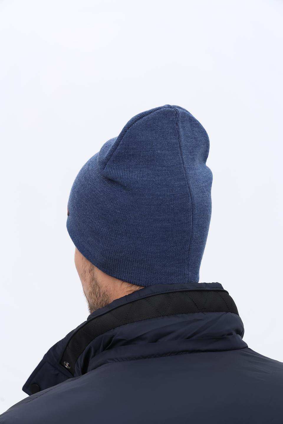 Шапка Marhatter мужская синяя