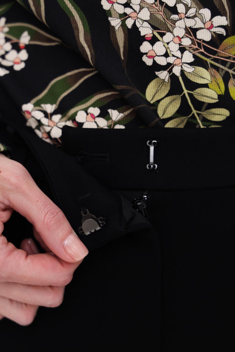 Брюки Catnoir прямые черные