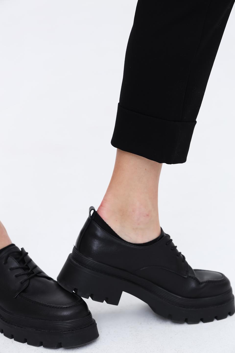 Брюки Catnoir прямые черные