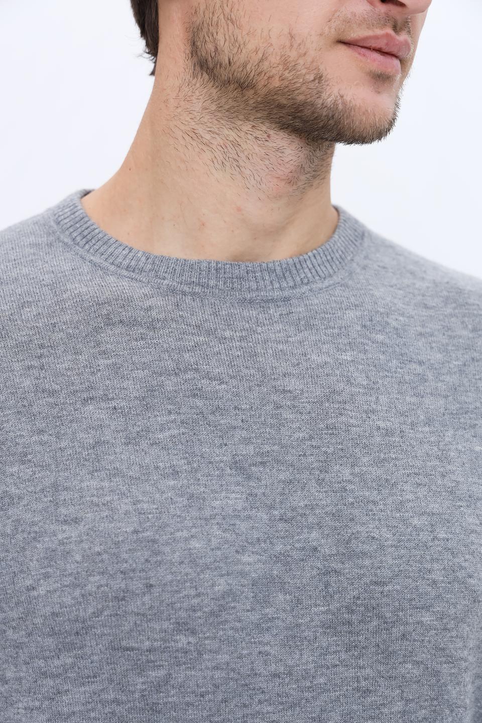 Джемпер Bugatti серый меланж