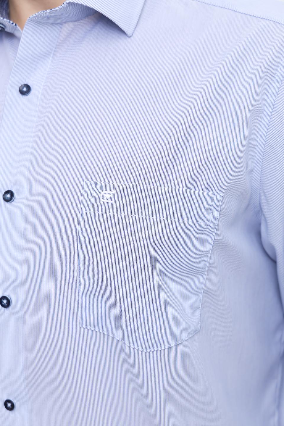 Рубашка Casa Moda голубая в полоску