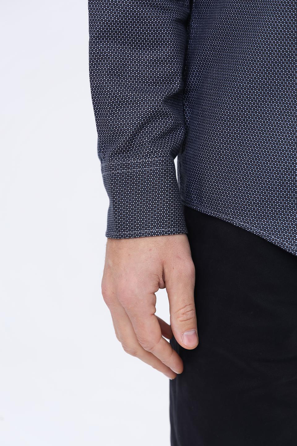 Рубашка Casa Moda приталенная синяя