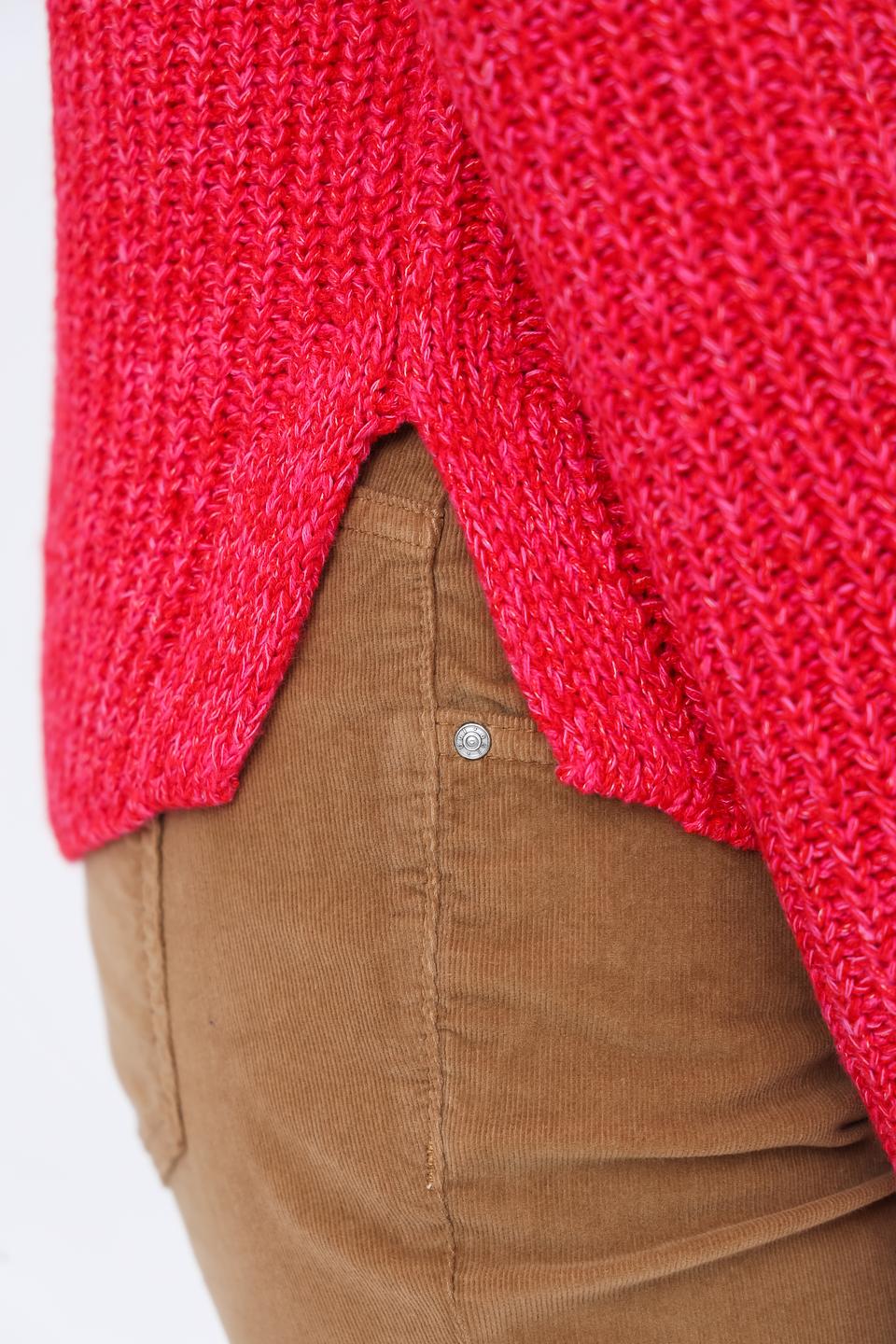 Пуловер Oui малиновый