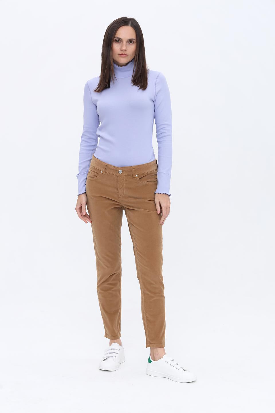 Брюки классические Oui коричневые