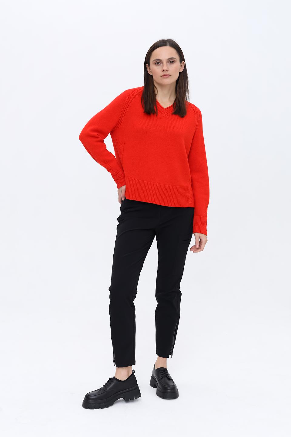 Брюки Marc Cain чёрные с молниями