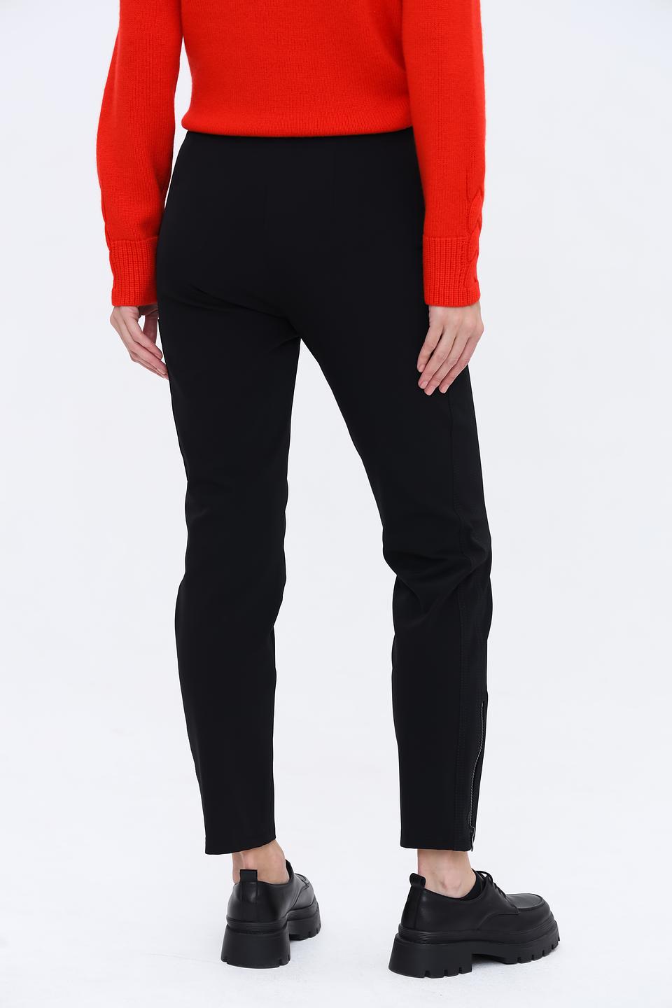 Брюки Marc Cain чёрные с молниями