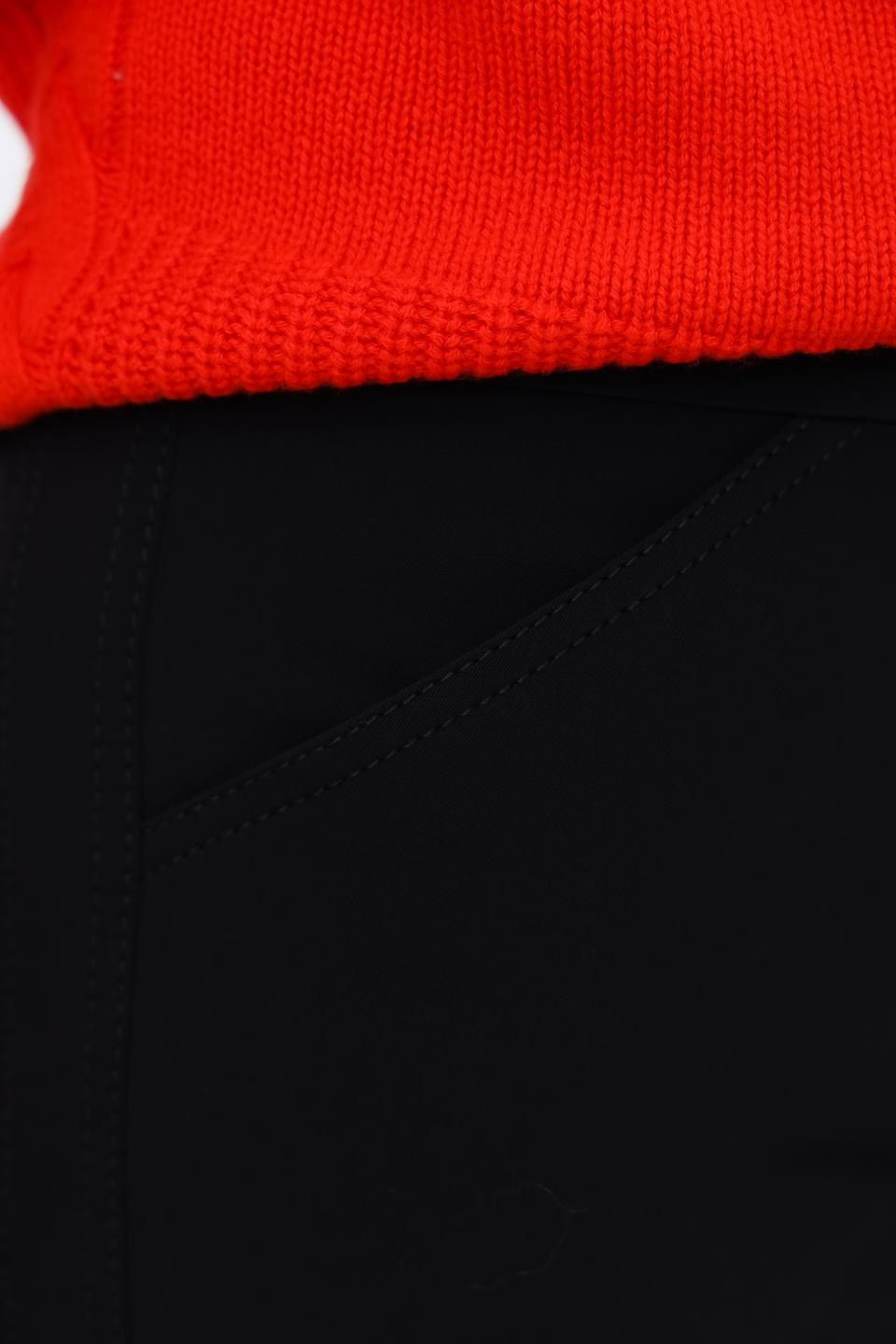 Брюки Marc Cain чёрные с молниями