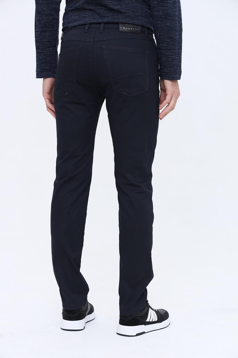 Брюки Bugatti slim fit тёмно-синие
