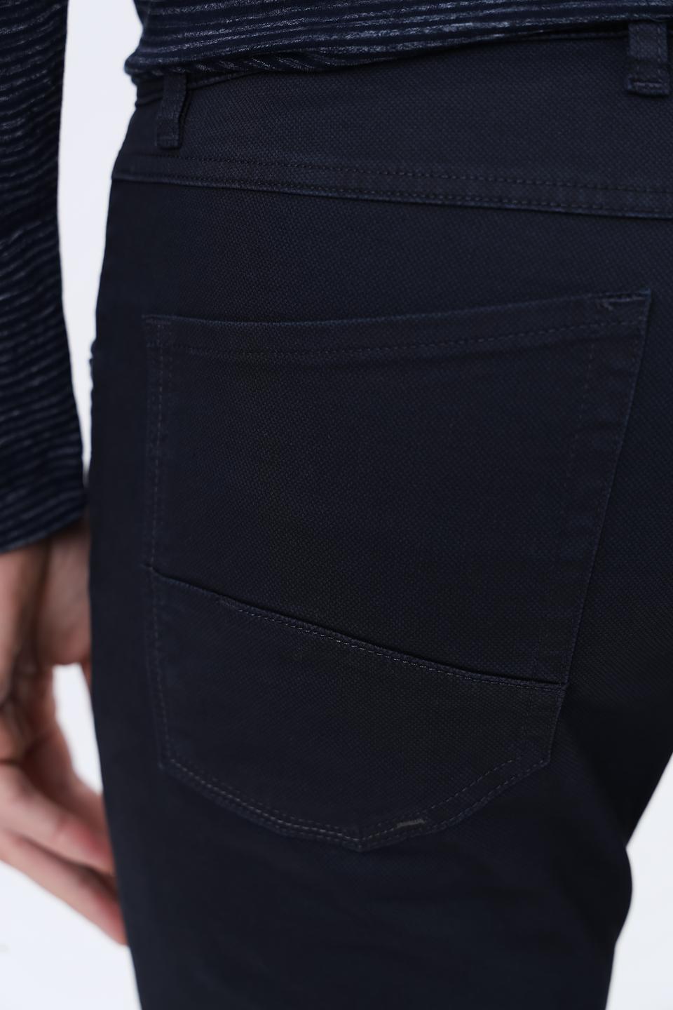 Брюки Bugatti slim fit тёмно-синие