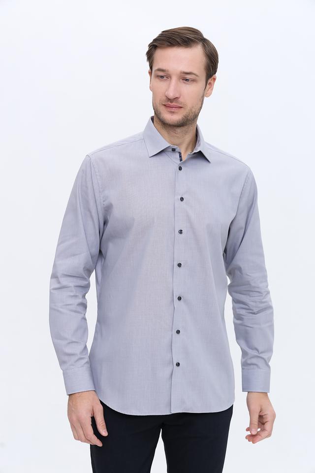 Рубашка дл Seidensticker серая