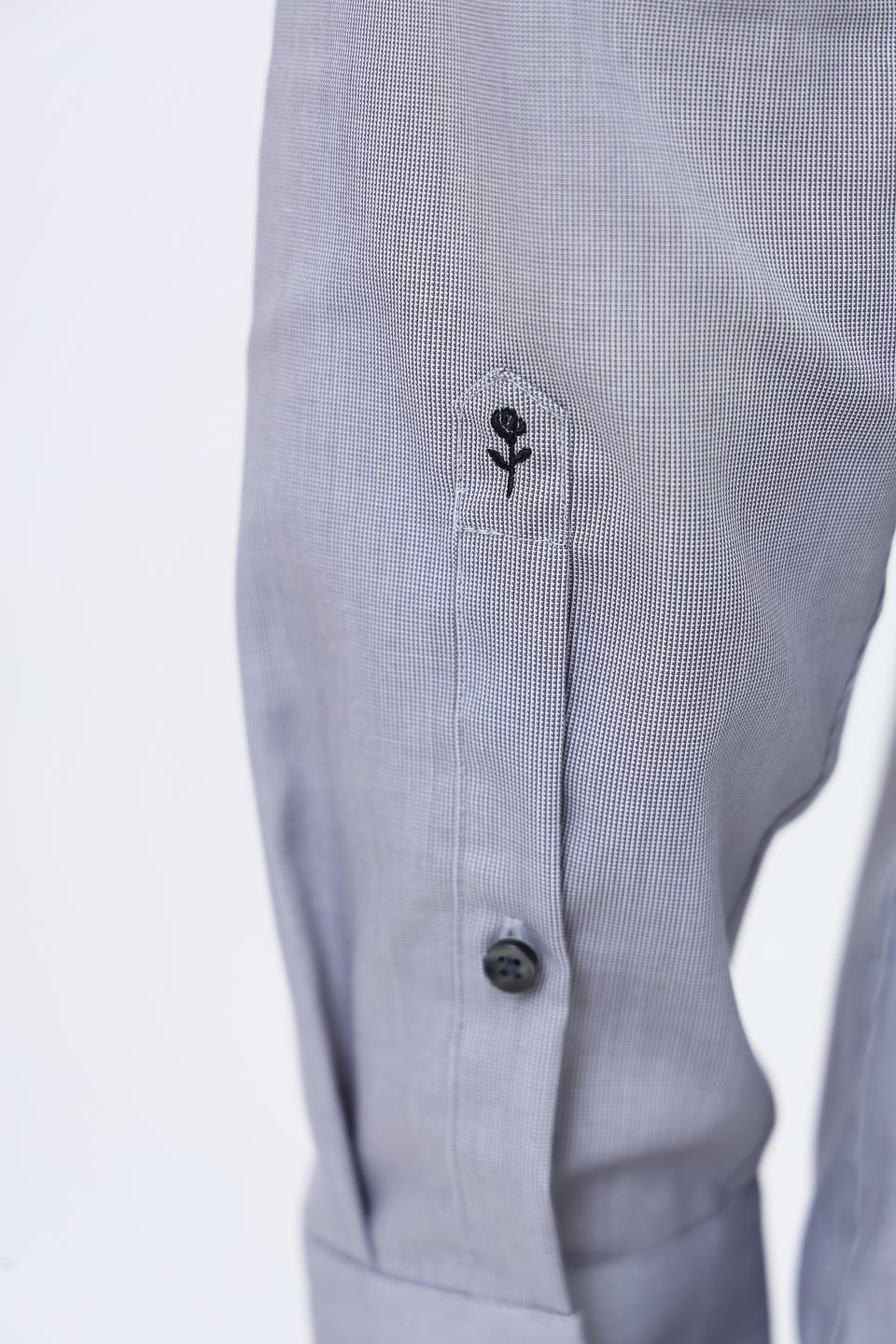 Рубашка дл Seidensticker серая