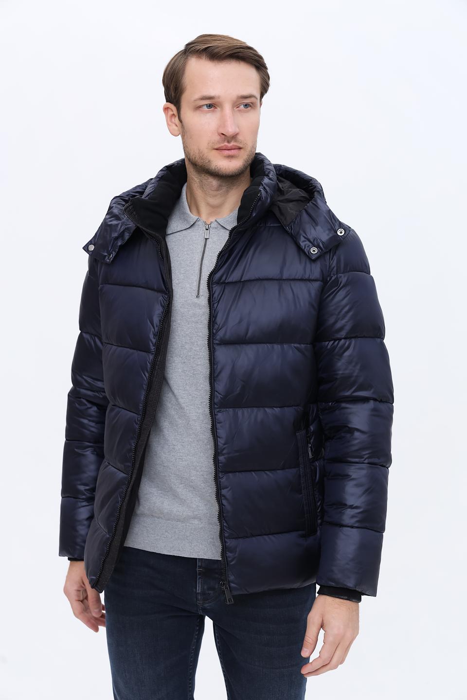 Куртка Pezzo стеганая синяя
