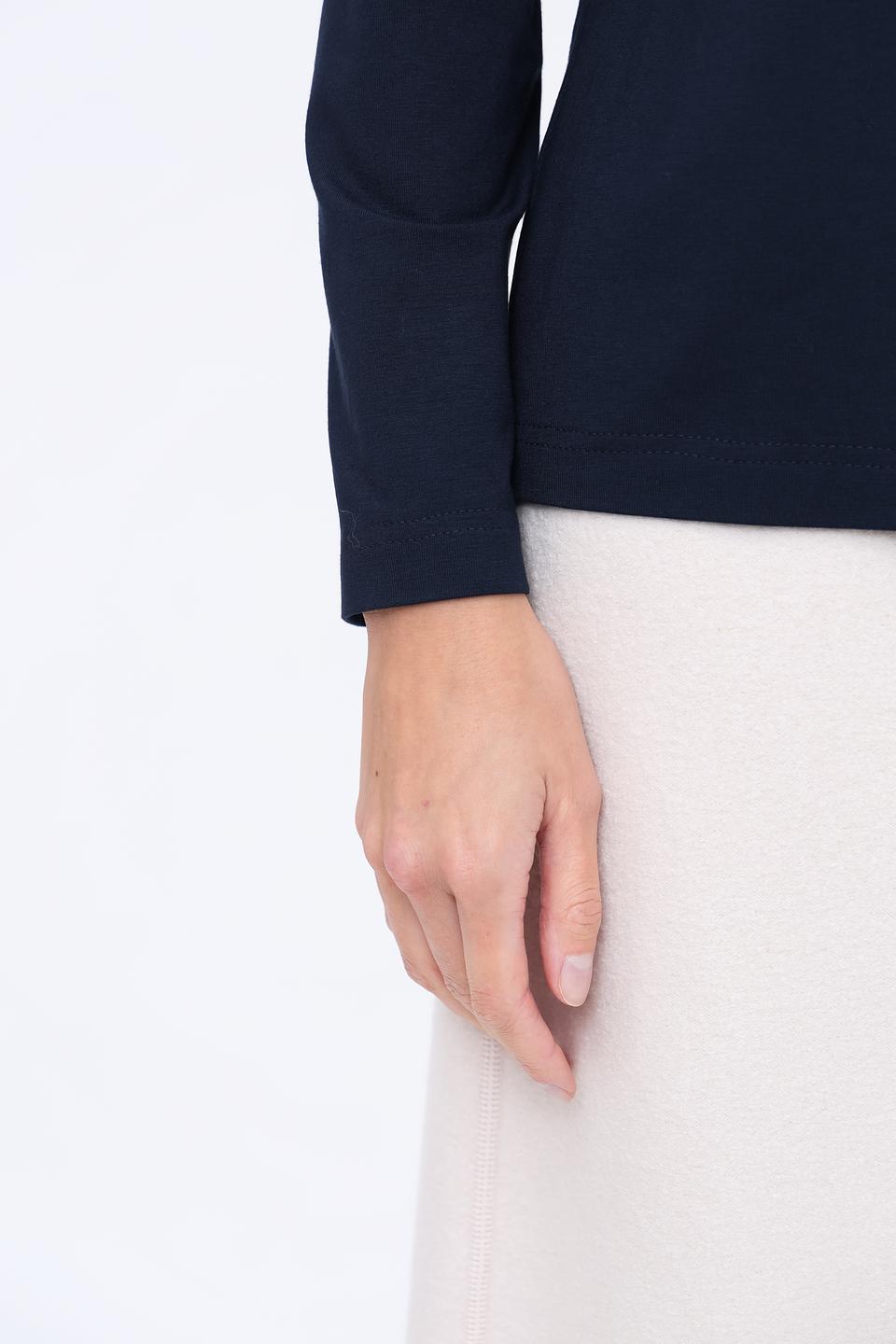 Лонгслив Sommer mann с декоративной вставкой