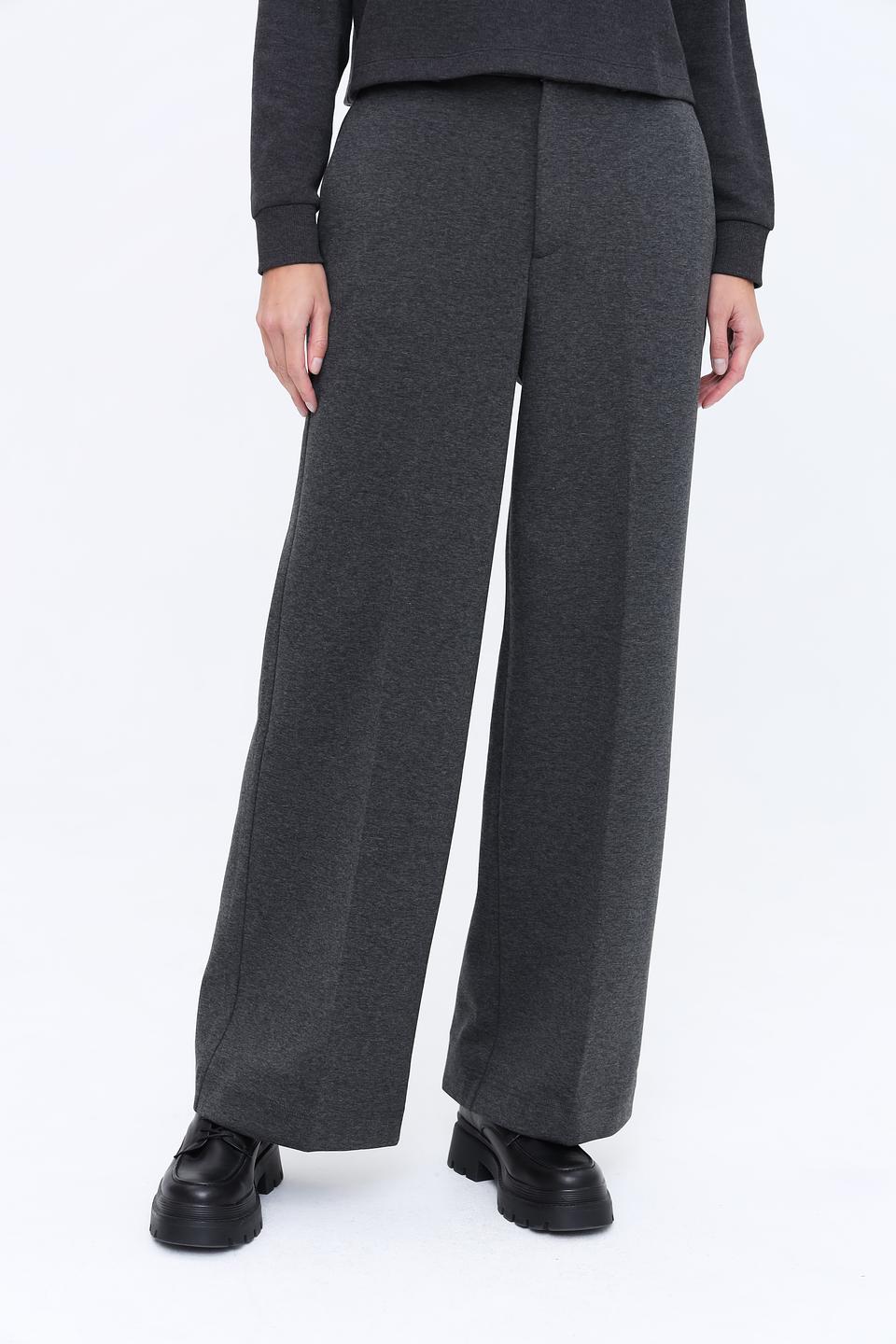 Брюки палаццо Tom Tailor серые