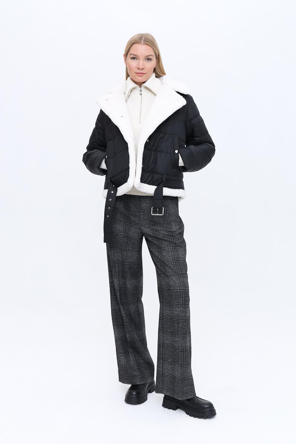 Куртка Boss Orange стеганая чёрная