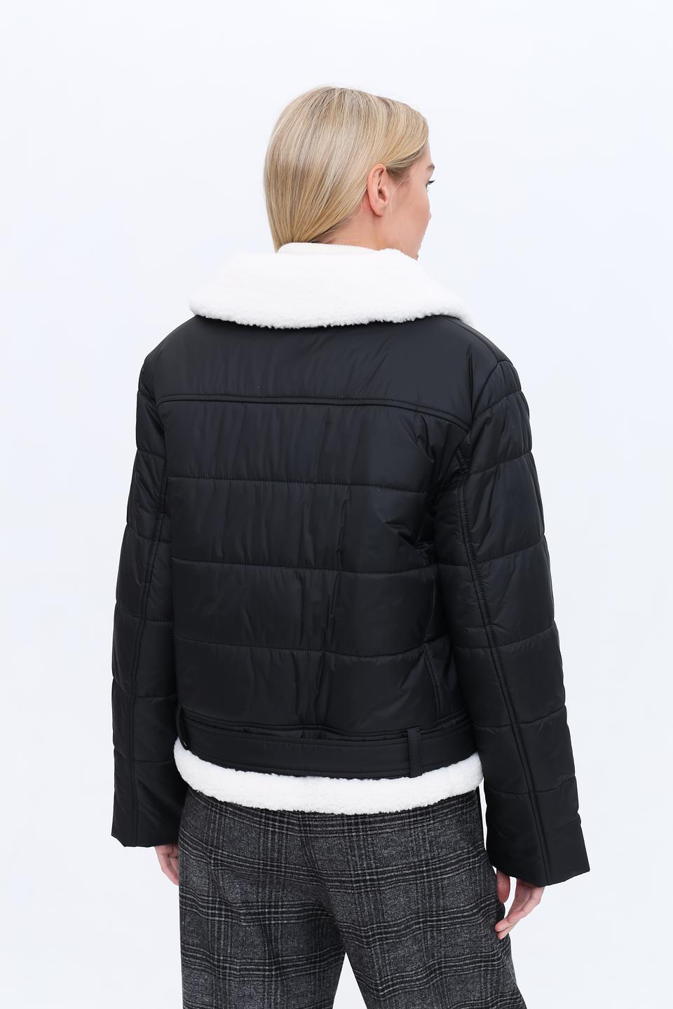 Куртка Boss Orange стеганая чёрная