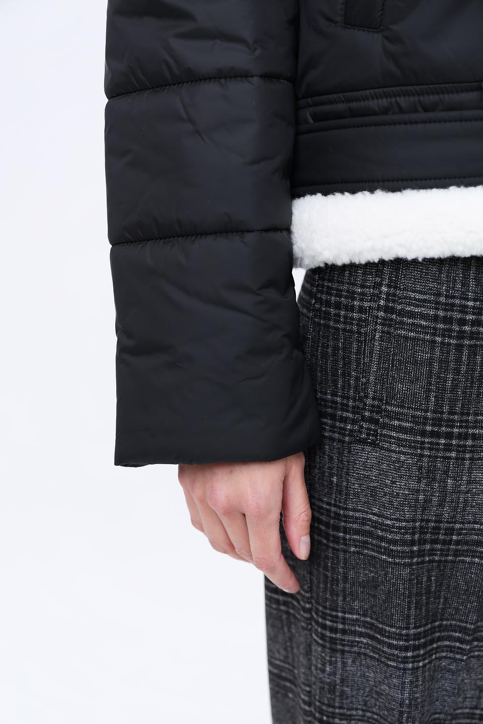 Куртка Boss Orange стеганая чёрная