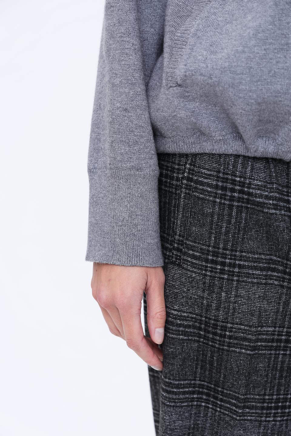 Толстовка Broadway серая на молнии