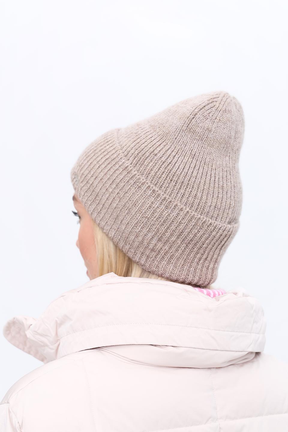 Шапка Marhatter бежевая