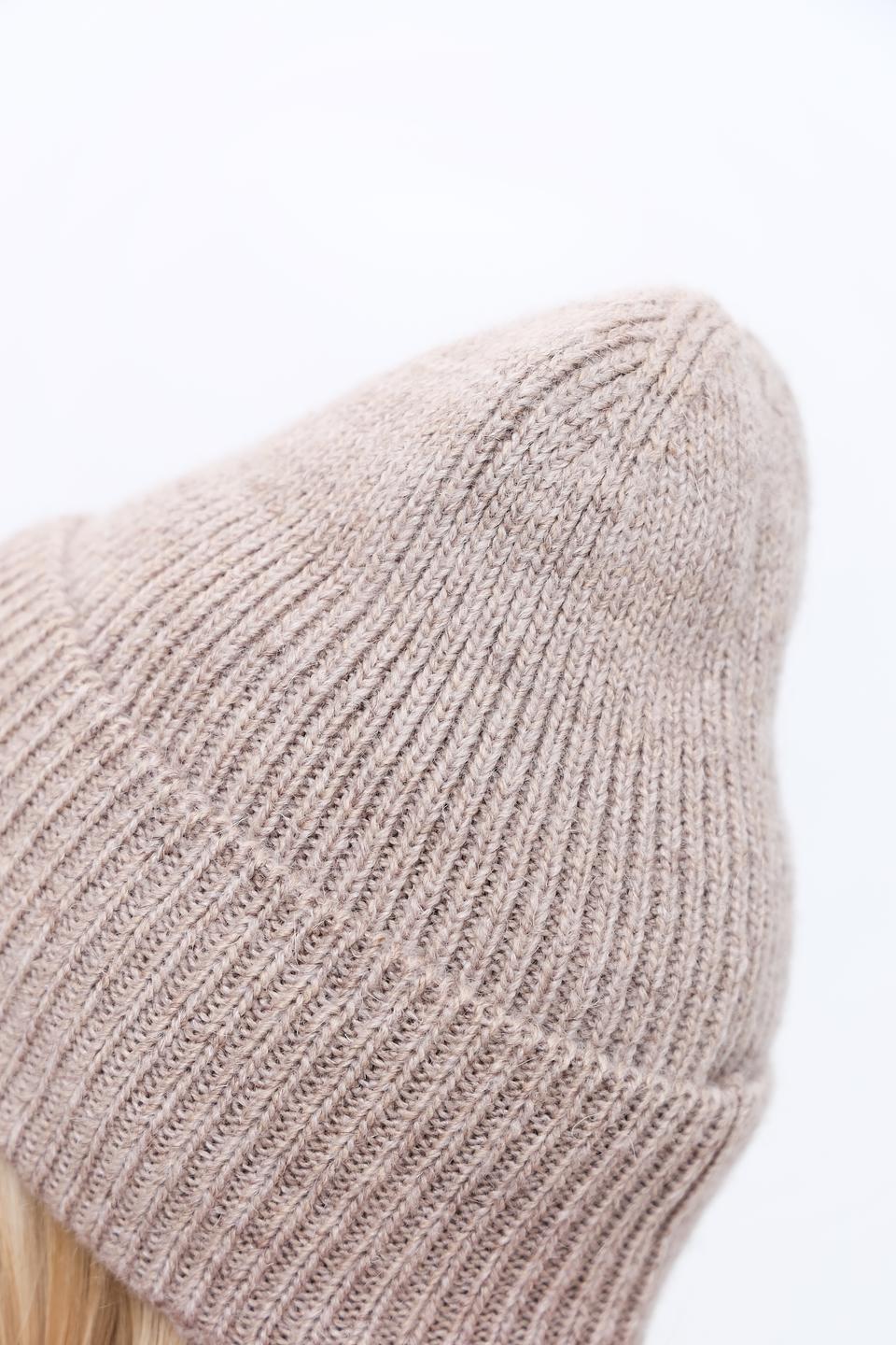 Шапка Marhatter бежевая