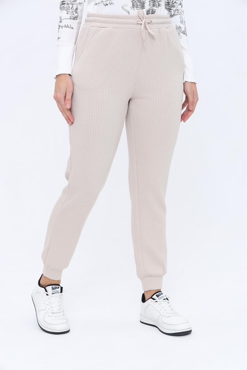 Спортивные брюки Broadway бежевые