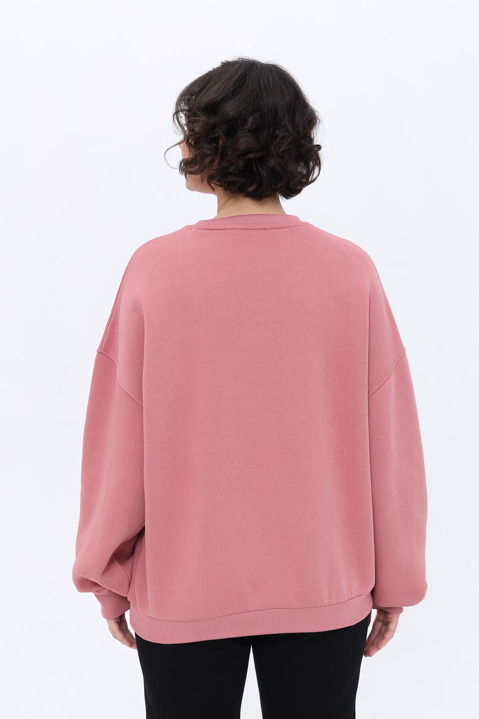Толстовка Alcott New Jersey розовая