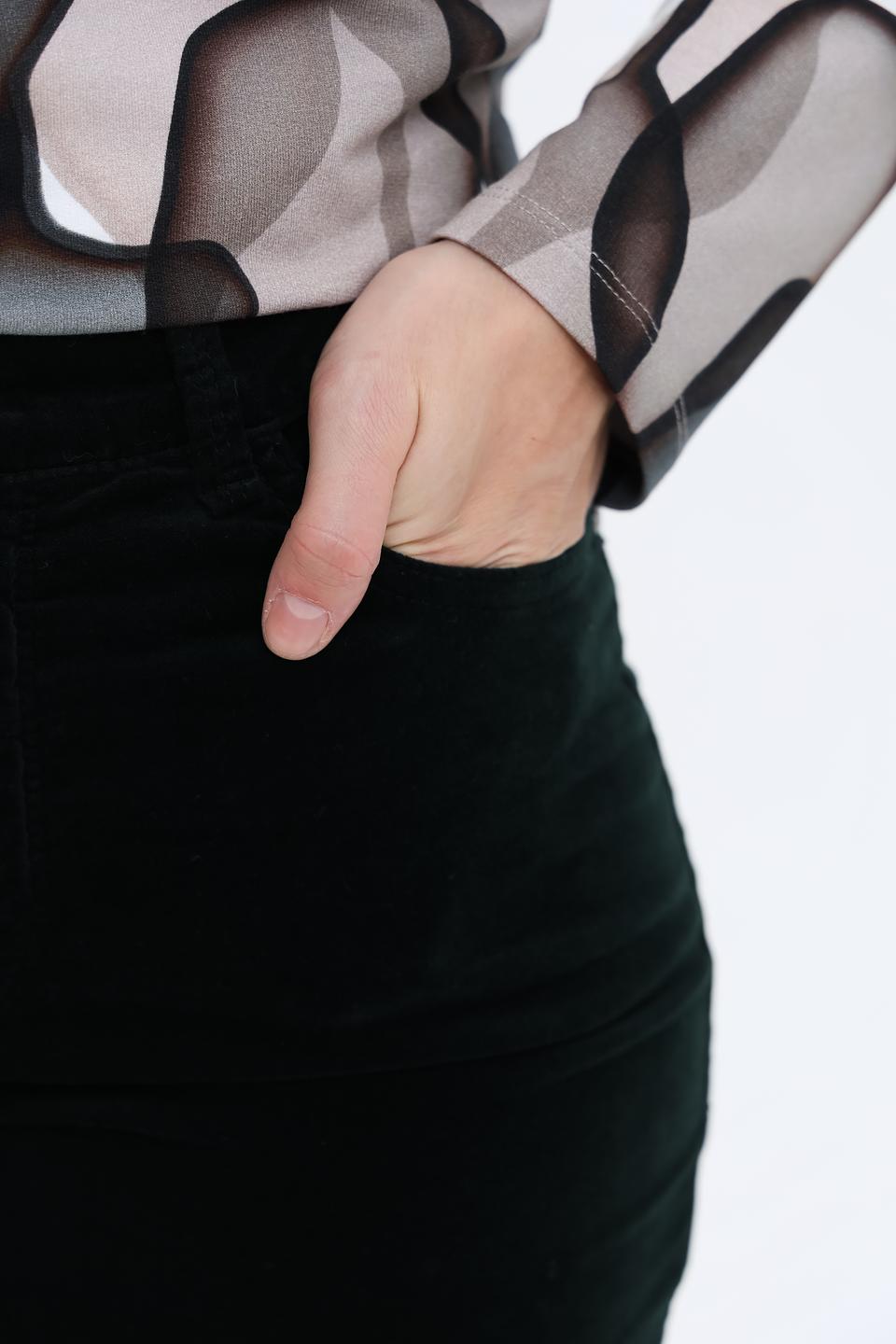 Брюки вельветовые Gardeur чёрные