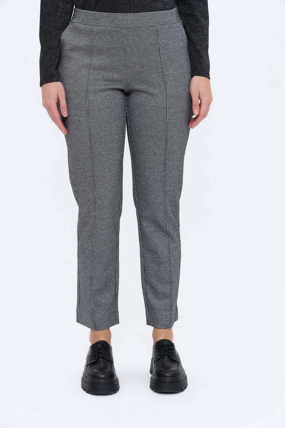 Брюки клетка Olsen серые