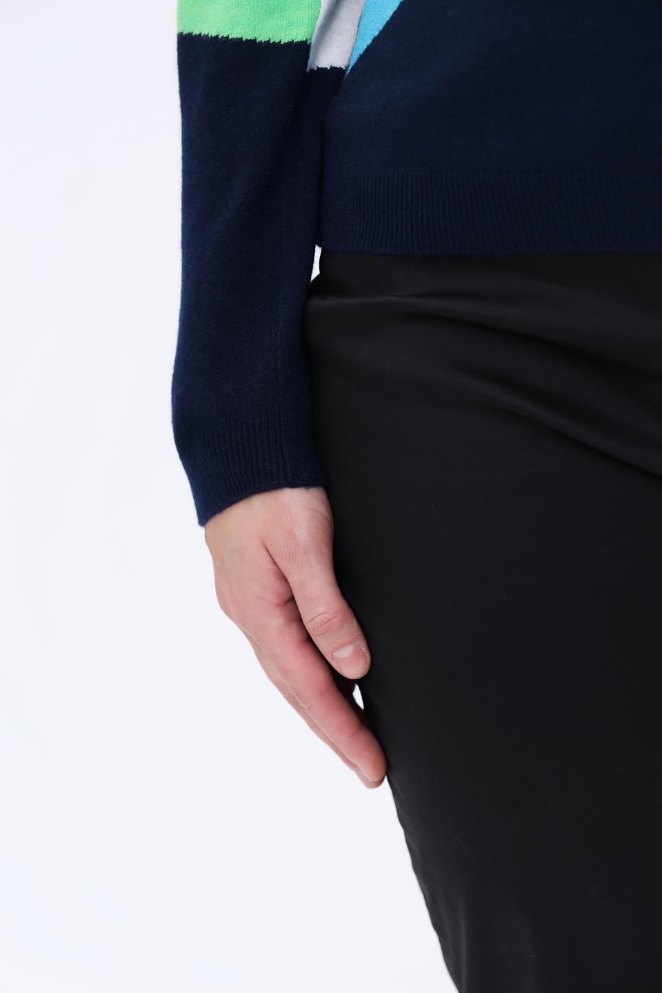 Пуловер Rabe collection геометрия