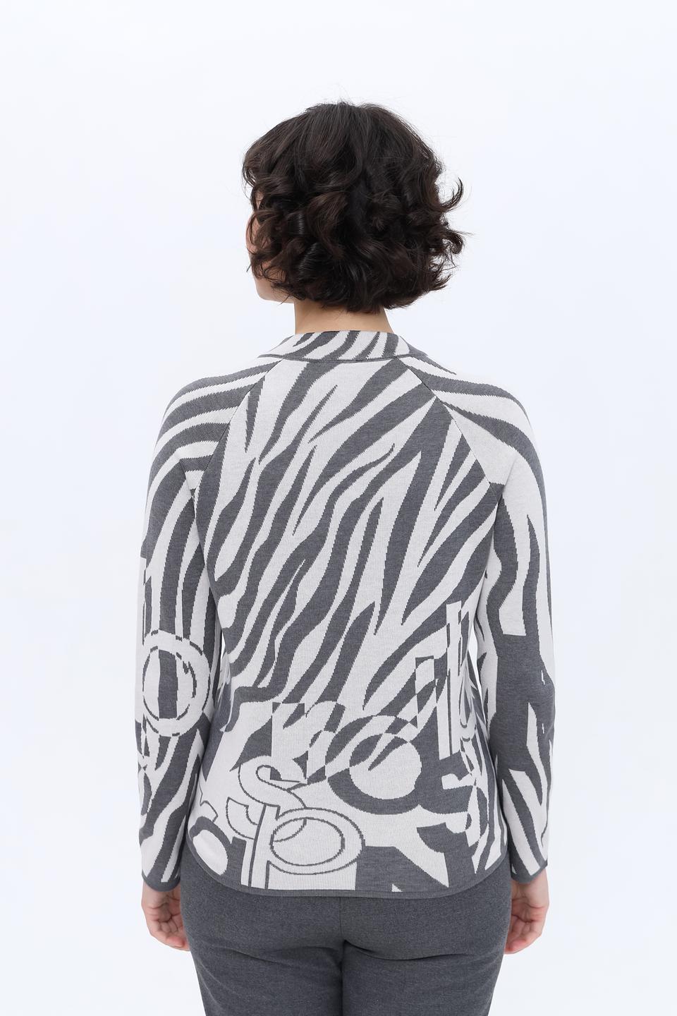 Пуловер Rabe collection зебра