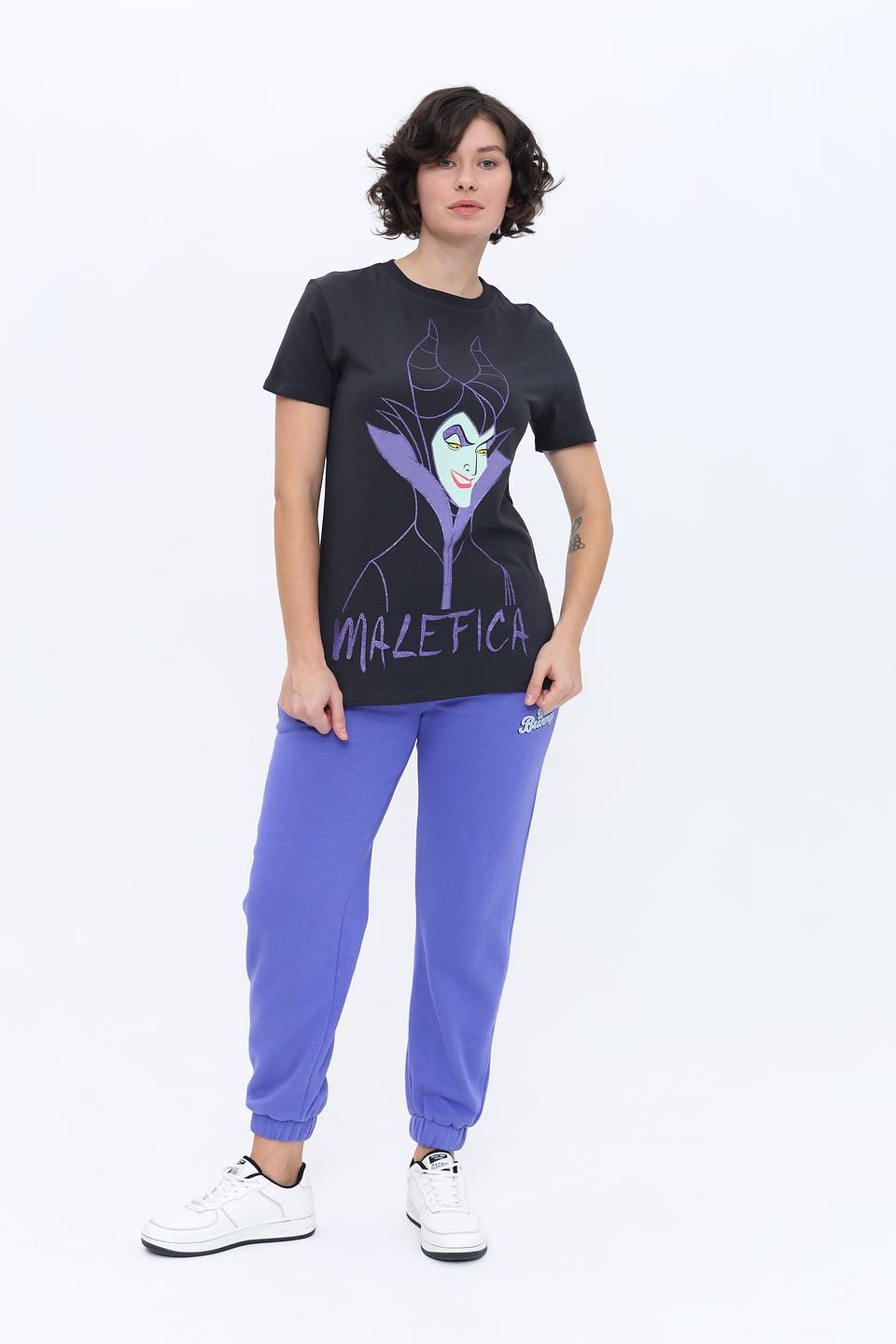 Футболка Alcott жен. Малефисента чёрная