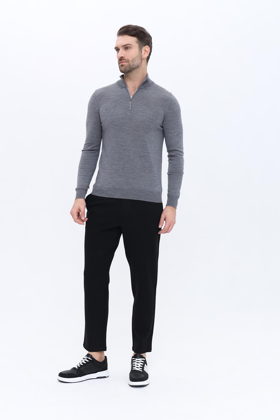 Джемпер Radi Perugia серый с молнией