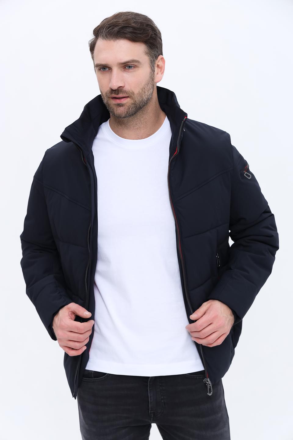 Куртка Bugatti стеганая темно-синяя