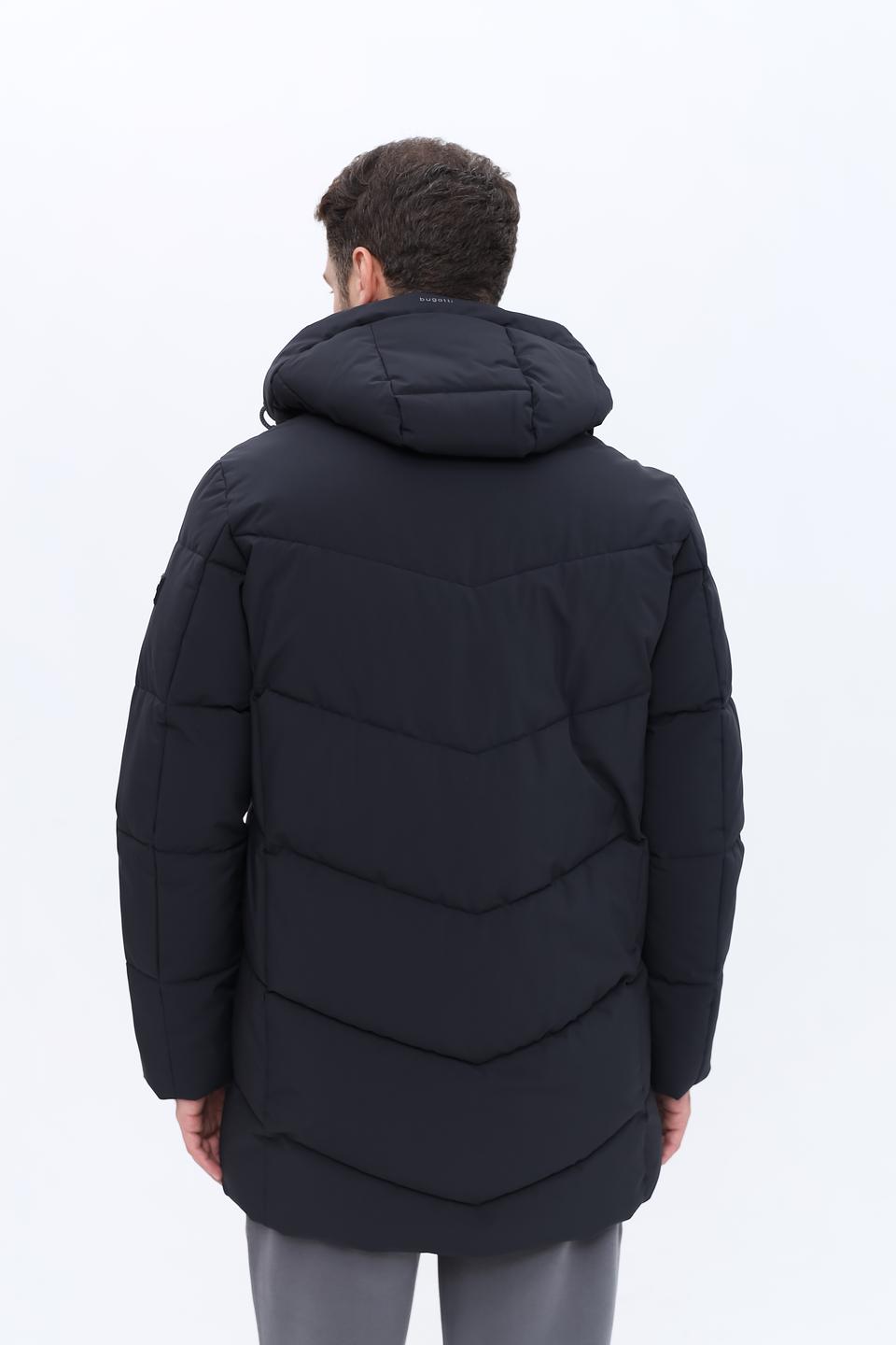 Куртка Bugatti стеганая чёрная