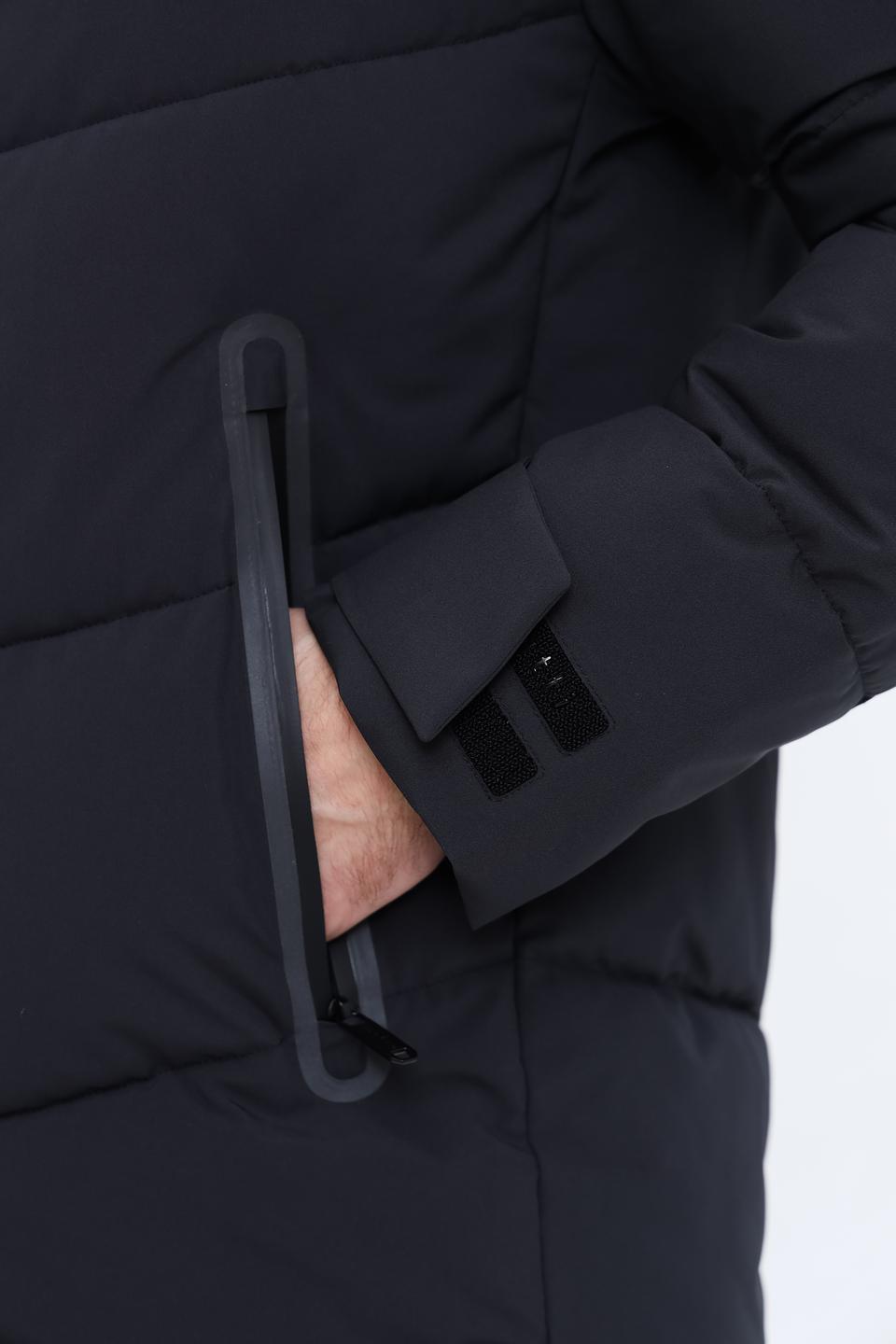 Куртка Bugatti стеганая чёрная