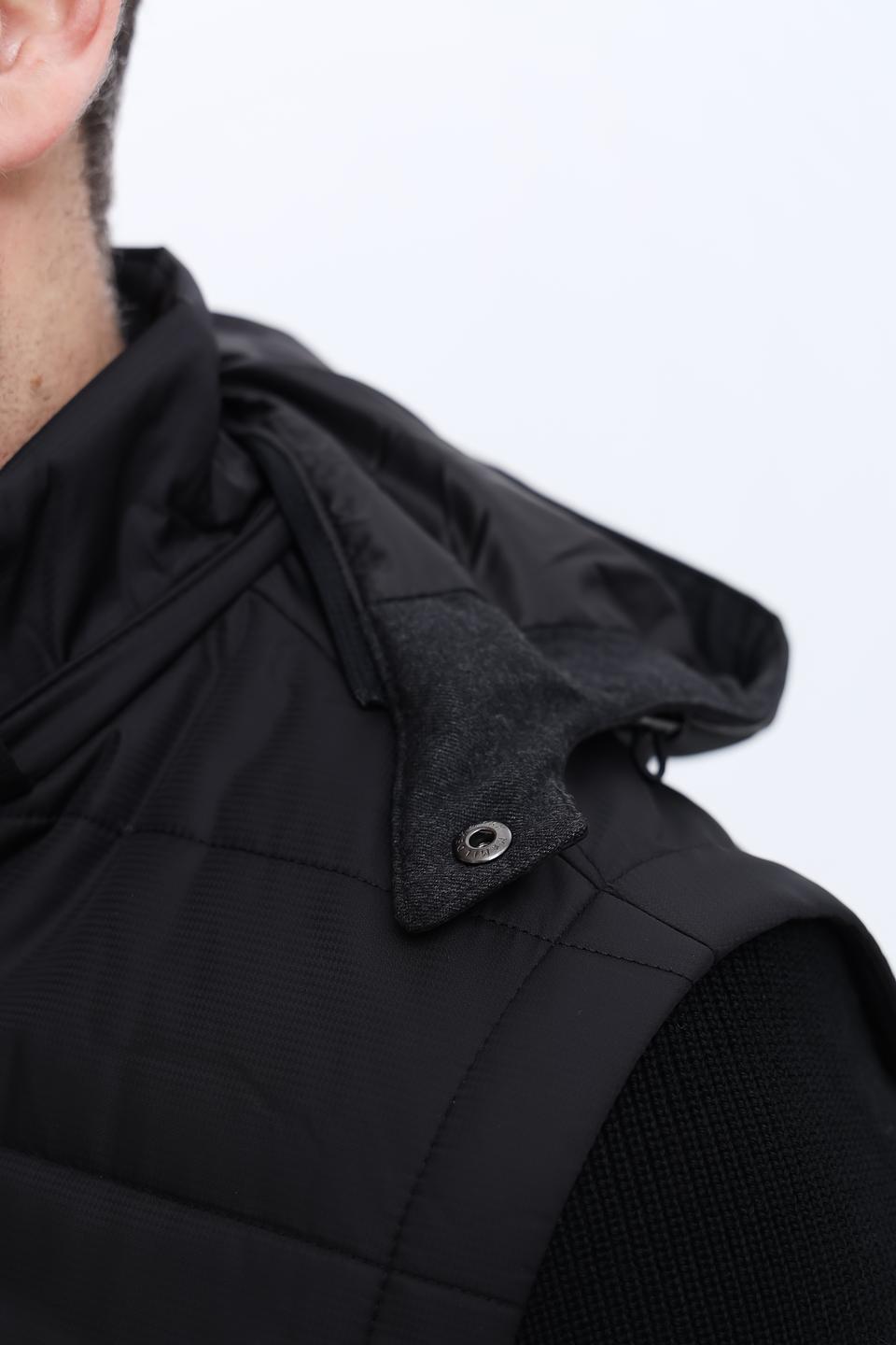 Жилет Bugatti стеганый чёрный