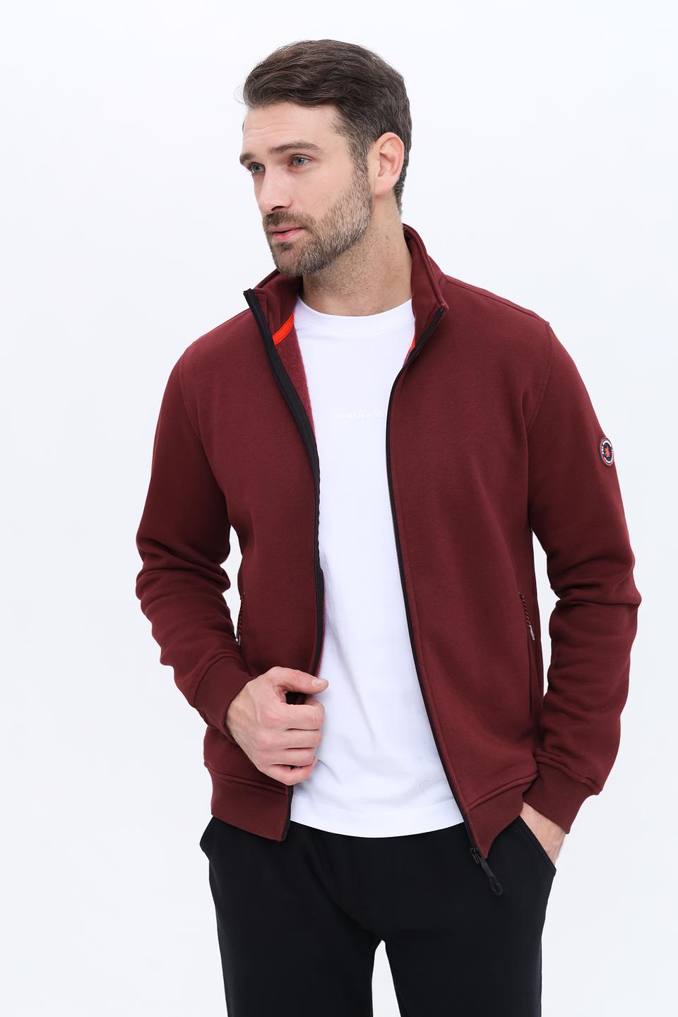 Кардиган Sea Barrier бордовый