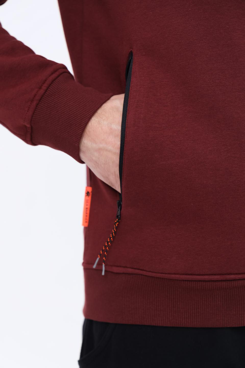 Кардиган Sea Barrier бордовый