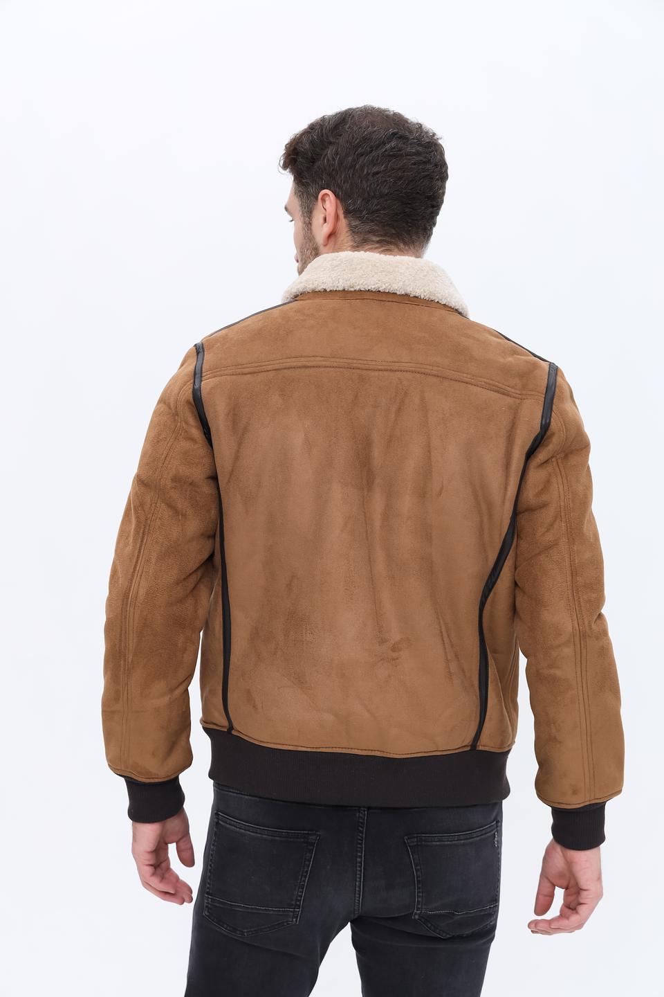 Куртка Alcott коричневая с мехом