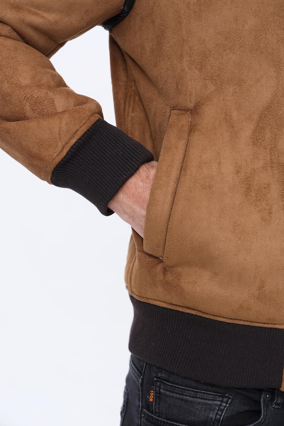 Куртка Alcott коричневая с мехом