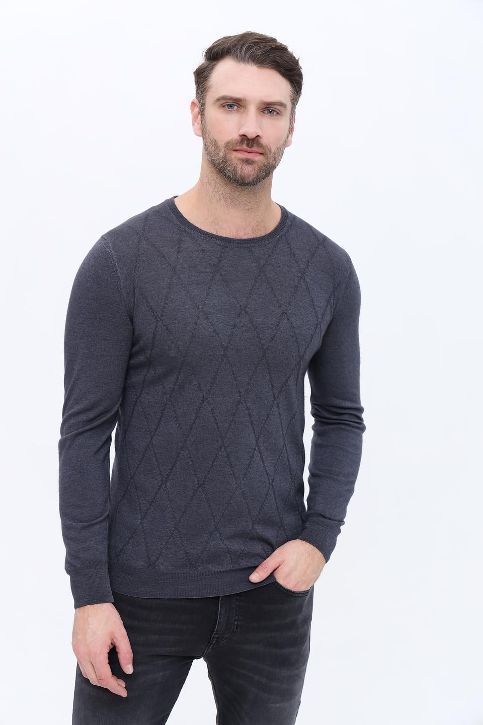 Джемпер Liu-Jo мужской графитовый