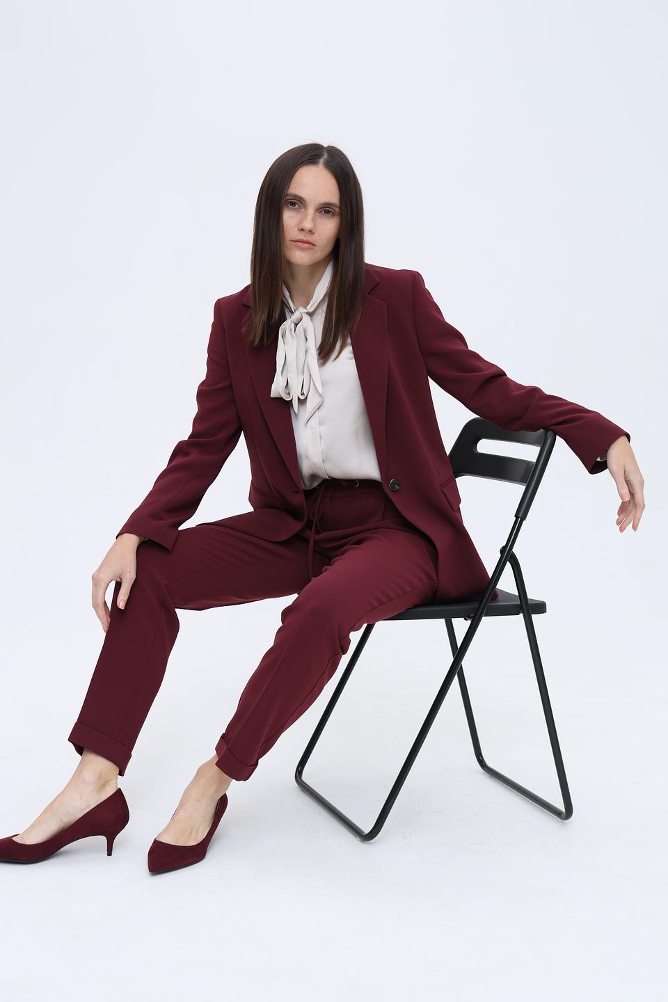 Жакет Boss Black бордовый