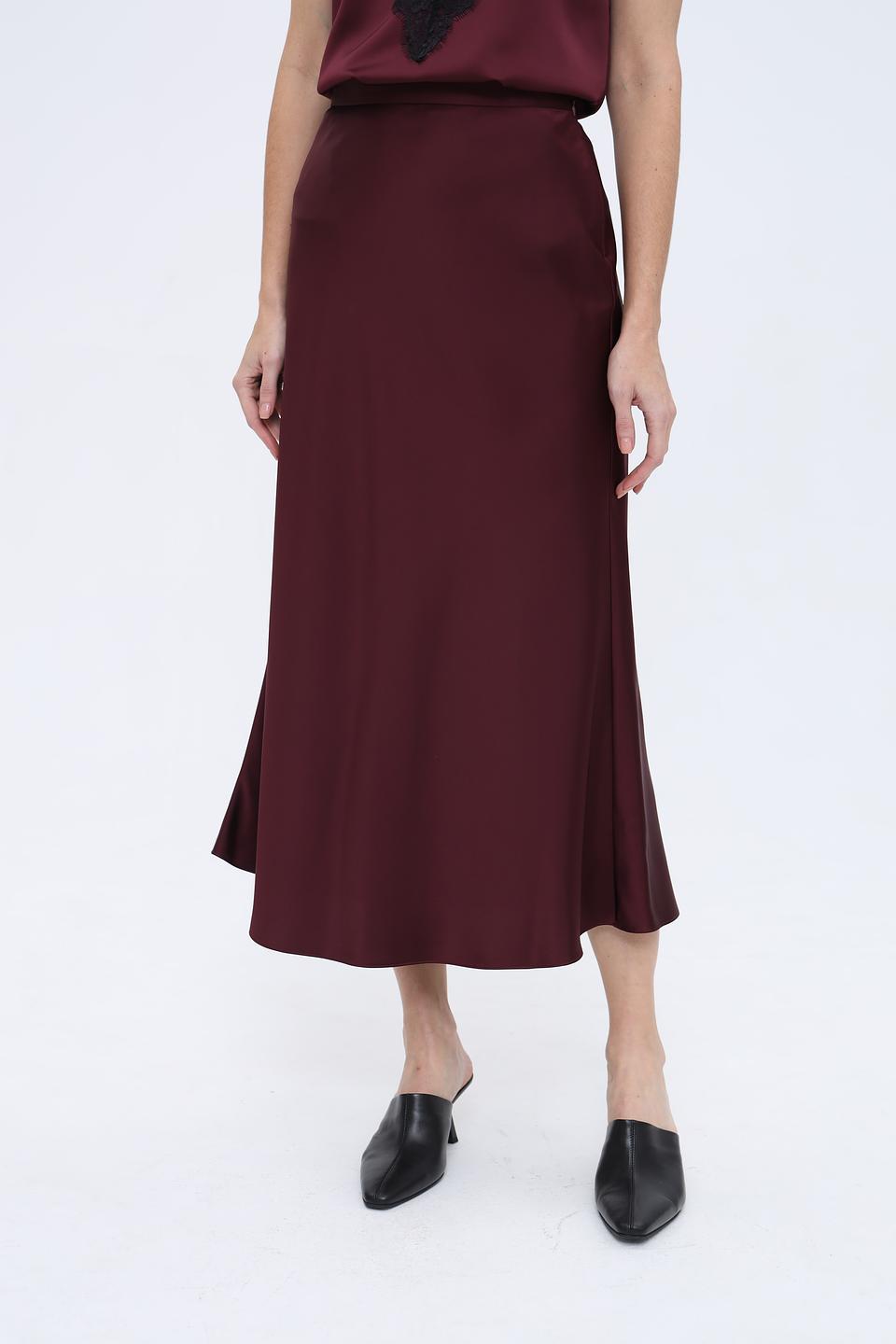 Юбка Boss Black винная