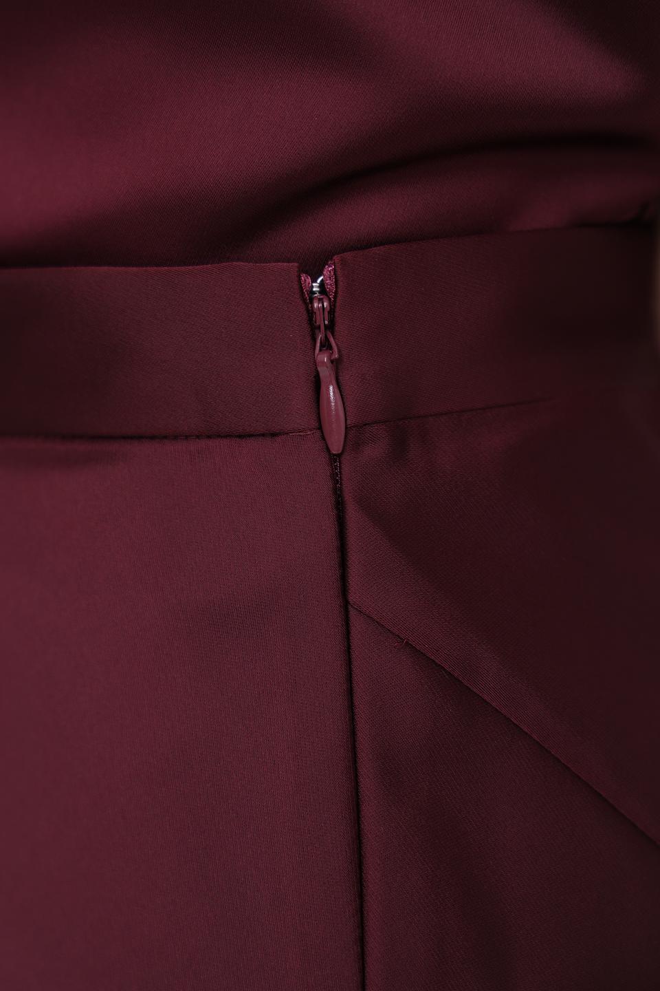 Юбка Boss Black винная