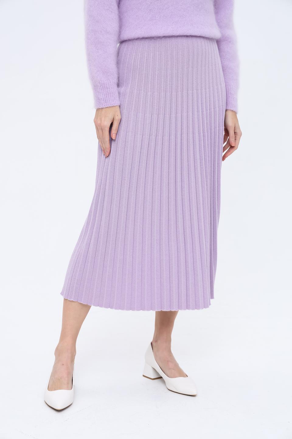 Юбка Shade плиссированная лавандовая