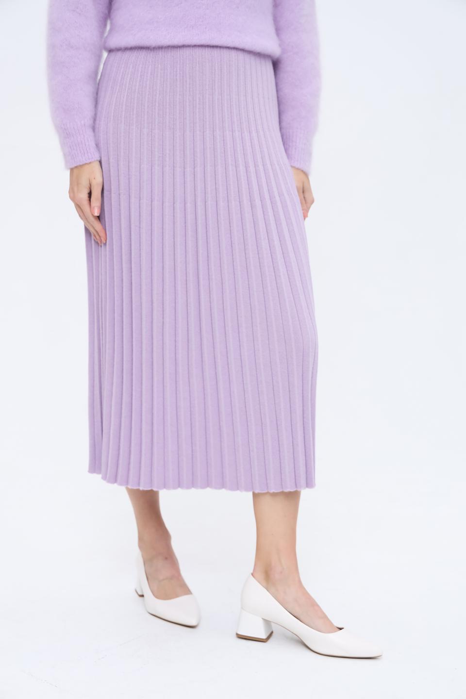 Юбка Shade плиссированная лавандовая