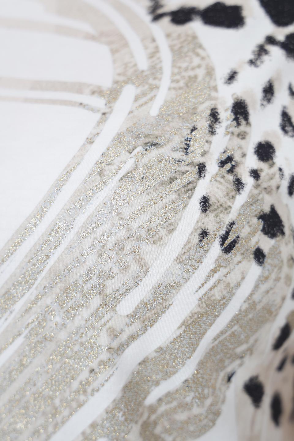 Футболка Tuzzi с принтом белая